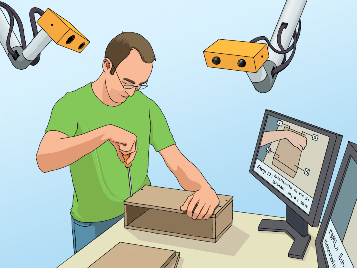 Cyberphysical System monitoring the human assembler
